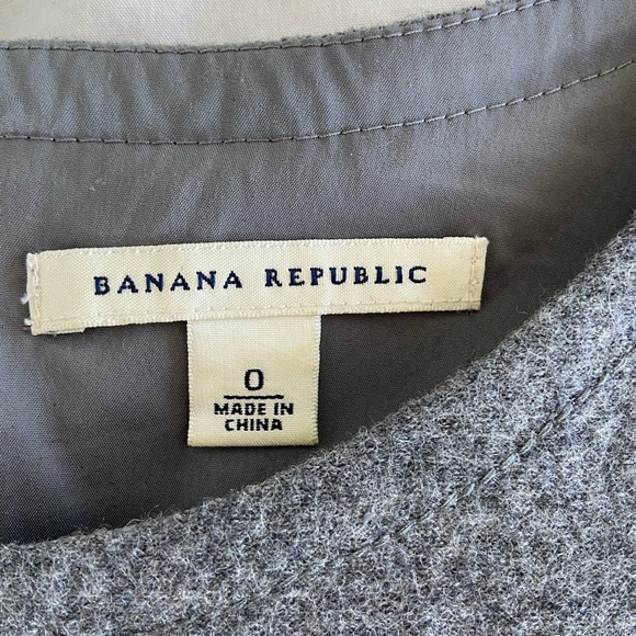 Banana republic - Grey wool dress - Picture 5 of 7